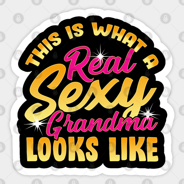 Sexy Grandma Sticker by creative